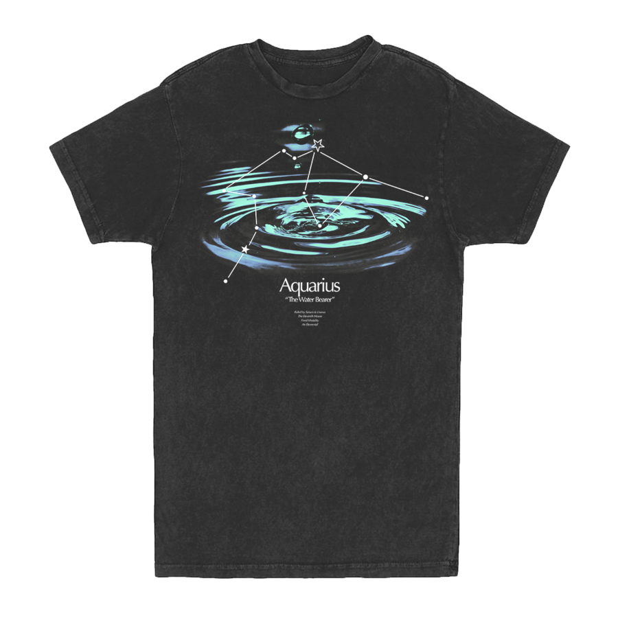 AQUARIUS CONSTELLATION VINTAGE TEE