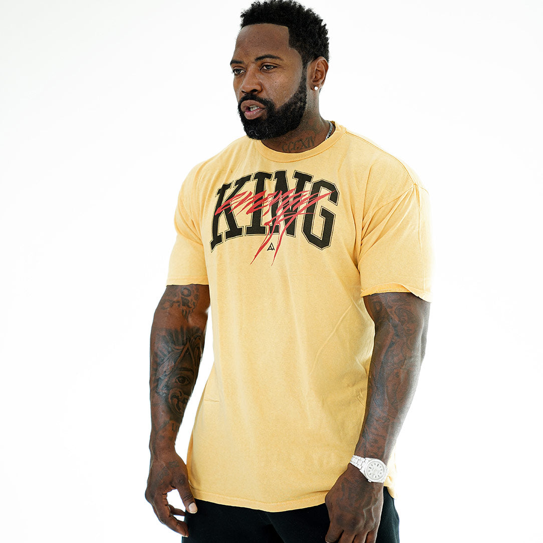 King Energy Yellow Vintage Tee