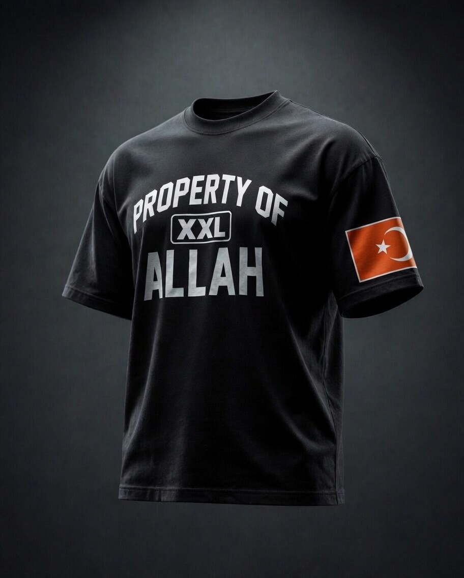 Property of Allah Tee — White 3