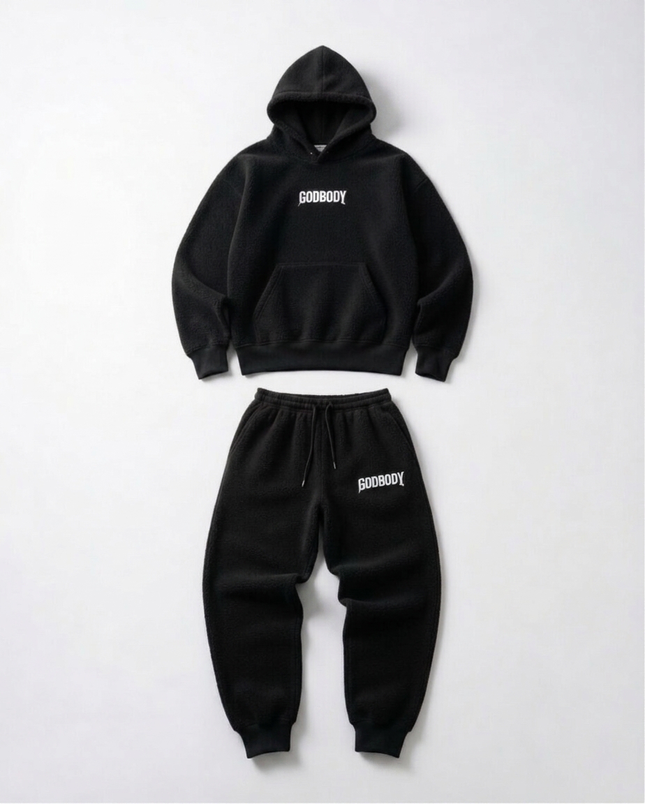 Godbody Polar Fleece Set — Black 2